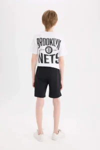 DeFacto Elastic Waist Shorts Boys' - Image 5