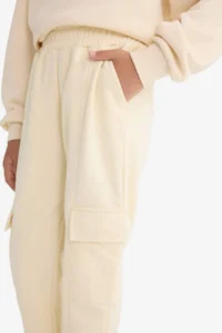DeFacto Elastic Waist Cargo Jogger Sweatpants Girls - Image 5