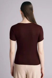 DeFacto slim Fit Boat Neck T-Shirt - Image 5