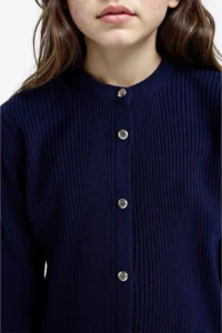 DeFacto Crew Neck Buttoned Knitwear Cardigan Girl - Image 4