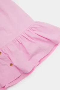 DeFacto Crew Neck Sleeveless Summer Dress Baby Girl - Image 3