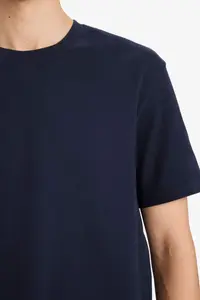 DeFacto 100% Cotton Basic T-Shirt - Image 4