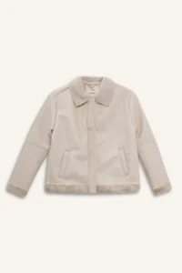 DeFacto Faux Fur Lined Zipper Coat Girl Child - Image 8