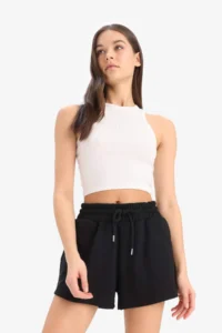 DeFacto Black Women Capri E9686AX/BK81 - Image 4