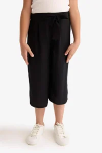 DeFacto Culotte Wide Leg Viscose Capri Girl - Image 5