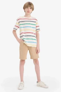 DeFacto Gabardine Shorts Boys' - Image 3
