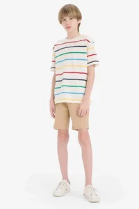 DeFacto Gabardine Shorts Boys' - Image 4