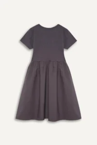 DeFacto Ribbed Camisole Anthracite Girls' Dress E3839A8/AR58 - Image 3