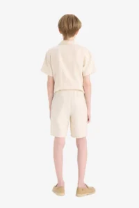 DeFacto Elastic Waist Shorts Boys' - Image 6