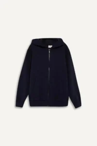 DeFacto Hooded School Zippered Black Boy's Cardigan X5844A6/BK81 - Image 7