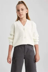 DeFacto Girls' Cardigan A2298A8/ER105