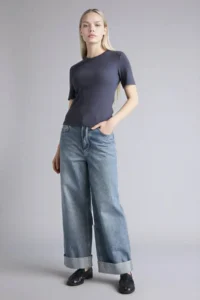DeFacto slim Fit Basic Ribbed Camisole T-Shirt - Image 2