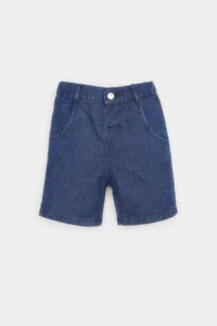 DeFacto Basic Plain Jeans Shorts Baby Size - Image 2