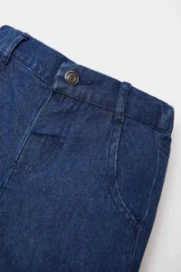 DeFacto Basic Plain Jeans Shorts Baby Size - Image 3