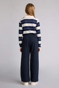 DeFacto Wide Leg Waffle Pants Girls' - Image 4