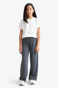 DeFacto Wide Leg Wide Leg Pants Girls' - Image 3