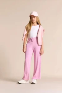 DeFacto Wide Leg Pocketed Wide Leg Trousers Girls