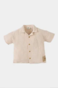 DeFacto Muslin Short Sleeve Shirt Baby Size