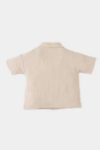 DeFacto Muslin Short Sleeve Shirt Baby Size - Image 3