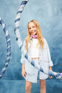 DeFacto denim Jacket Girls' - Image 3