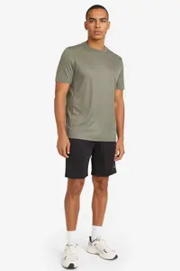 DeFacto Slim Fit Slim Fit Crew Neck Quick Drying Breathable Flexible Fabric Printed Athlete Short Sleeve - Image 2