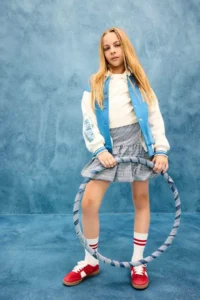 DeFacto Mavi Girls' Skirt E9320A8/BE164