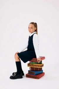 DeFacto Okul Sleeveless Dress Girls' - Image 2