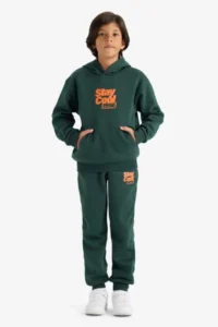 DeFacto Boy's Printed Sweatpants with Elastic Waist (25 WN) - Image 2