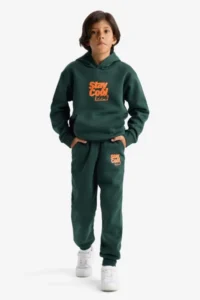 DeFacto Boy's Printed Sweatpants with Elastic Waist (25 WN) - Image 3