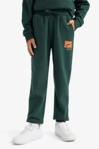 DeFacto Boy's Printed Sweatpants with Elastic Waist (25 WN) - Image 5