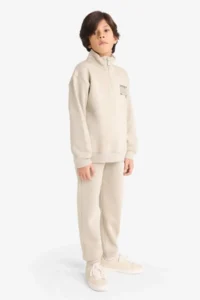 DeFacto Boy's Printed Sweatpants with Elastic Waist (25 WN) - Image 3