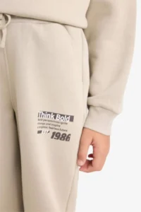DeFacto Boy's Printed Sweatpants with Elastic Waist (25 WN) - Image 5