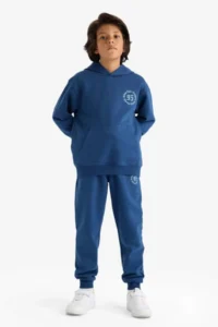 DeFacto Boy's Printed Sweatpants with Elastic Waist (25 WN) - Image 3