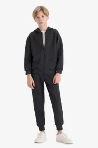 DeFacto Elastic Waist School Jogger Sweatpants Boy
