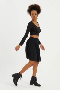 Quincey Lace Detay Skirt - Image 4