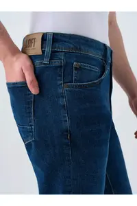 Loft Dark NAVY Men jeans Pants - Image 5