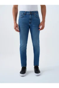 Loft  NAVY Blue Men jeans Pants - Image 3