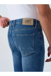 Loft  NAVY Blue Men jeans Pants - Image 6