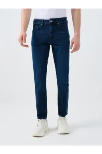Loft Dark NAVY Men jeans Pants - Image 2