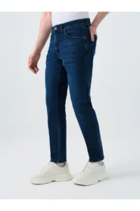 Loft Dark NAVY Men jeans Pants - Image 3