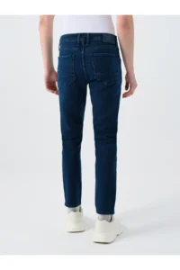 Loft Dark NAVY Men jeans Pants - Image 4