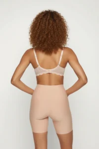 MİSTİRİK Anoky Model Compacting Flexible Laser Cut Sports Corset Tights Model Shorts Skin Color - Image 4