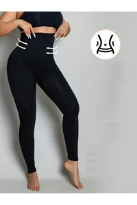 MİSTİRİK Cocomis Model Firming and Lifting Corset Tights Black Color