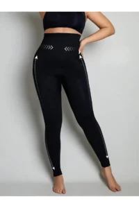 MİSTİRİK Cocomis Model Firming and Lifting Corset Tights Black Color - Image 6