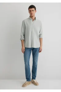 Mavi Jake Premium Blue Misty Indigo Blue Jeans Trousers - Image 4