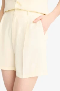 DeFacto High Waist linen blended Shorts - Image 7