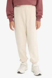 DeFacto Girls' Tracksuit Bottom F0389A8/BG74 BEIGE - Image 6
