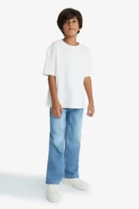 DeFacto Wide Leg Wide Leg Trousers Boy