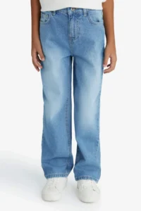 DeFacto Wide Leg Wide Leg Trousers Boy - Image 4