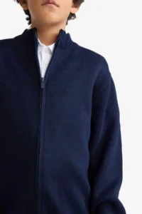 DeFacto Half Zippered Cardigan Boys' - Image 5